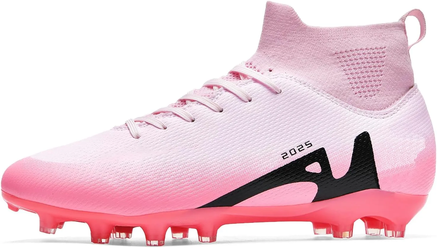 Boys' and Girls' Soccer Shoes TF Training Shoe Breathable, Anti Slip, Lightweight Sports Cleats for Boys and Girls' Football Suitable for Artificial Grass