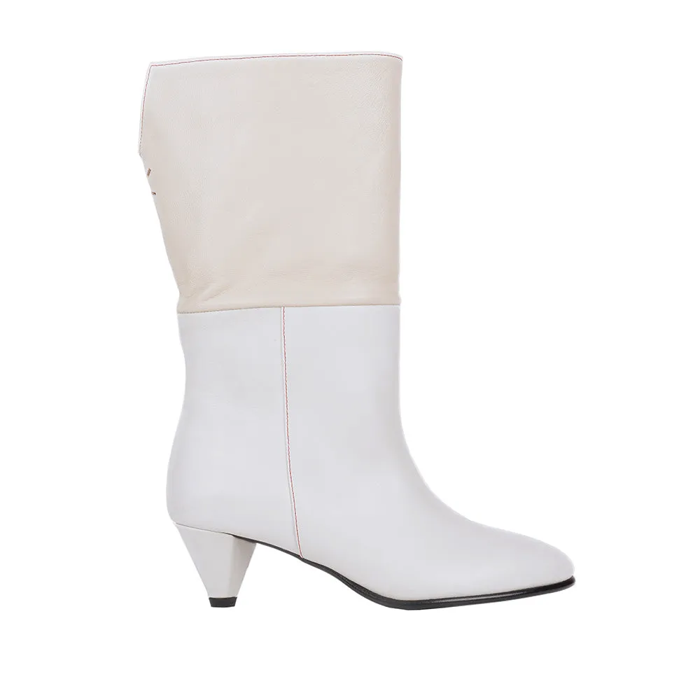 Cath - White Nude Coral