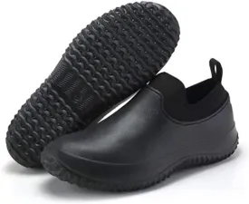 Chef Shoes Waterproof Non Slip Water Shoes Safety Garden Shoes Kitchen Shoes Rain Boots Catering Sneakers Work Clogs for Men Women