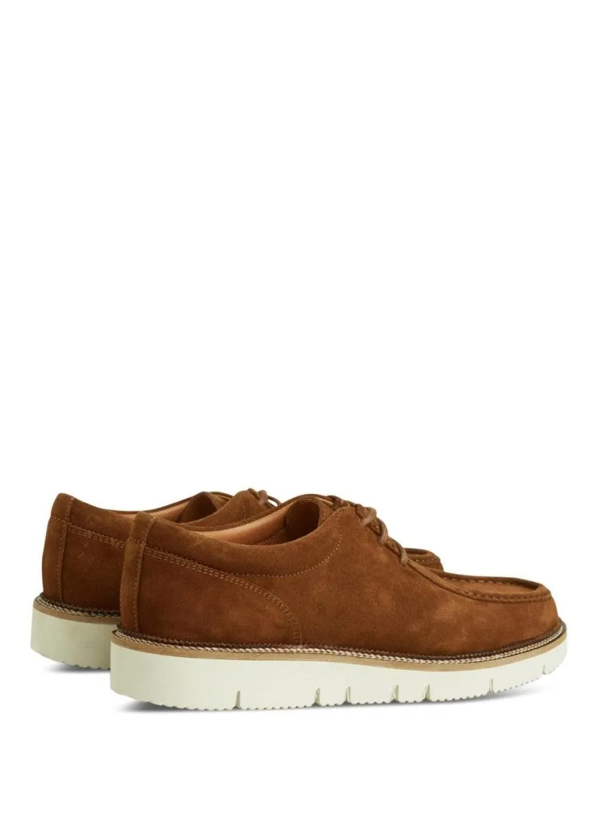 Eilo Vibram Low - Cognac Suede - Cognac