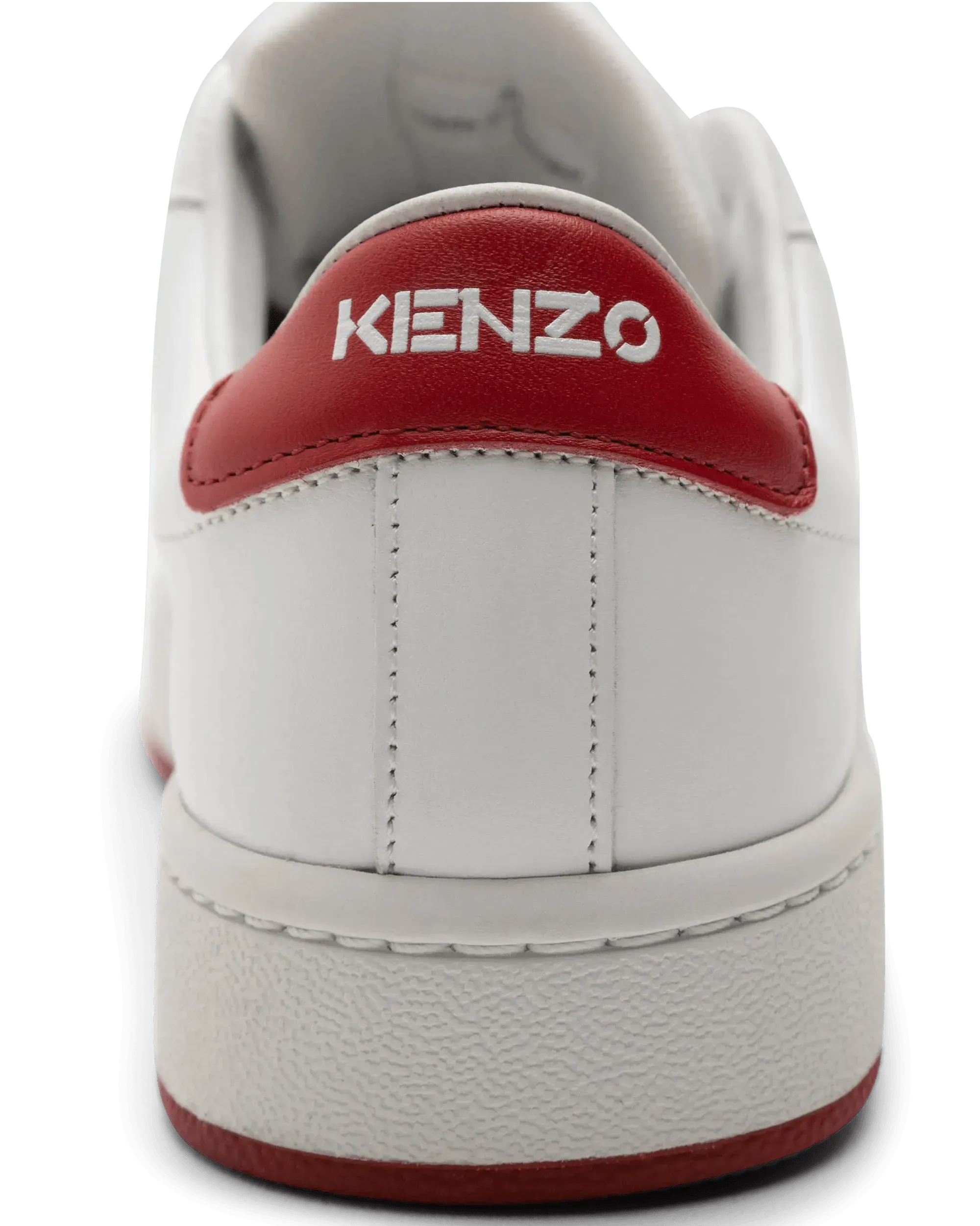 Kourt Red-Detail Lace Up Sneakers