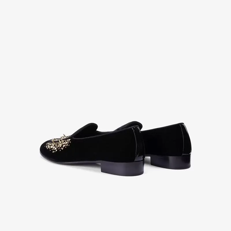 Mens Loafer Suede Leather