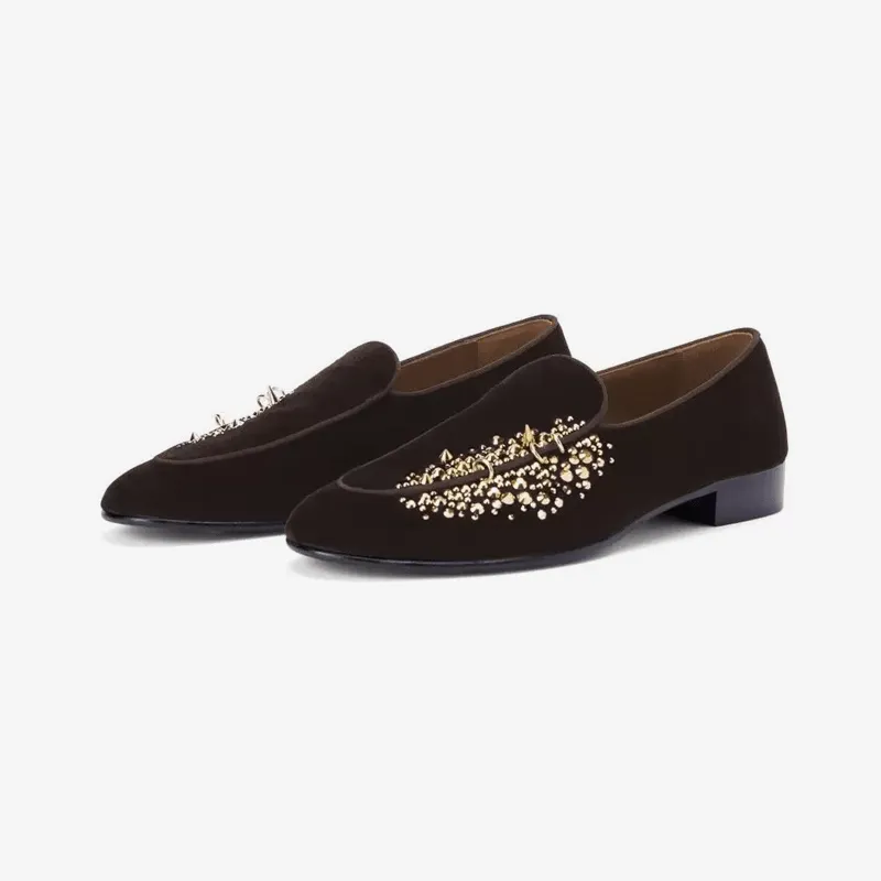 Mens Loafer Suede Leather