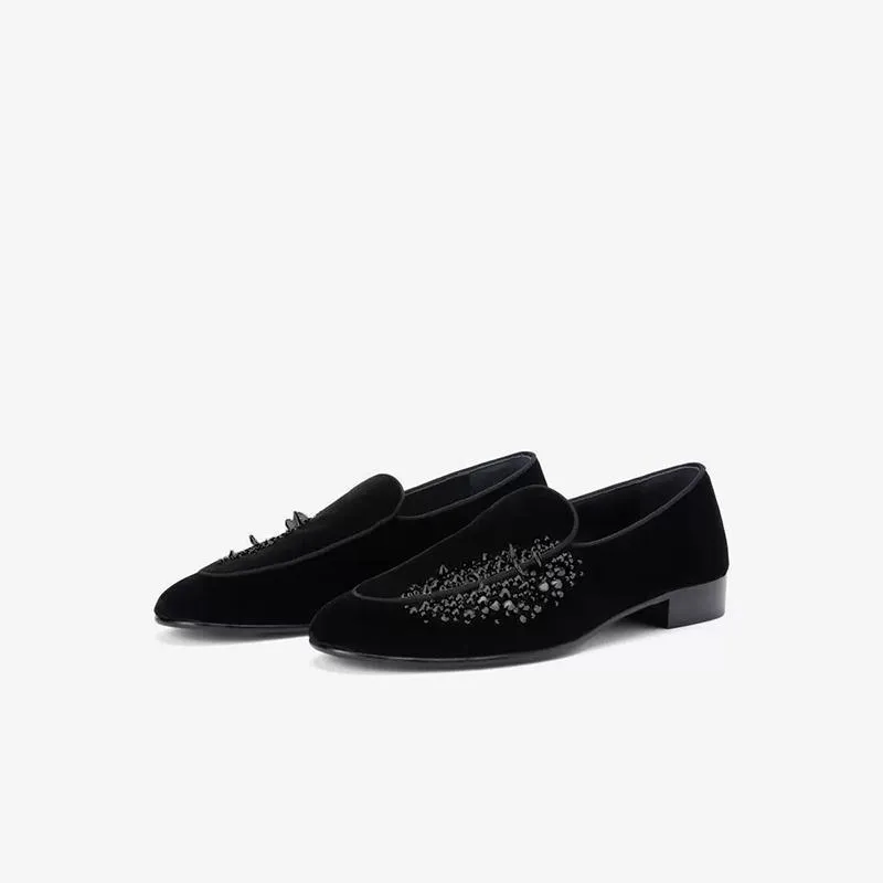 Mens Loafer Suede Leather