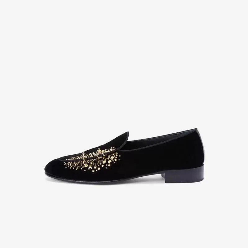 Mens Loafer Suede Leather