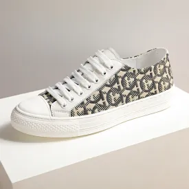 Men's Low-Top Canvas Casual Shoes