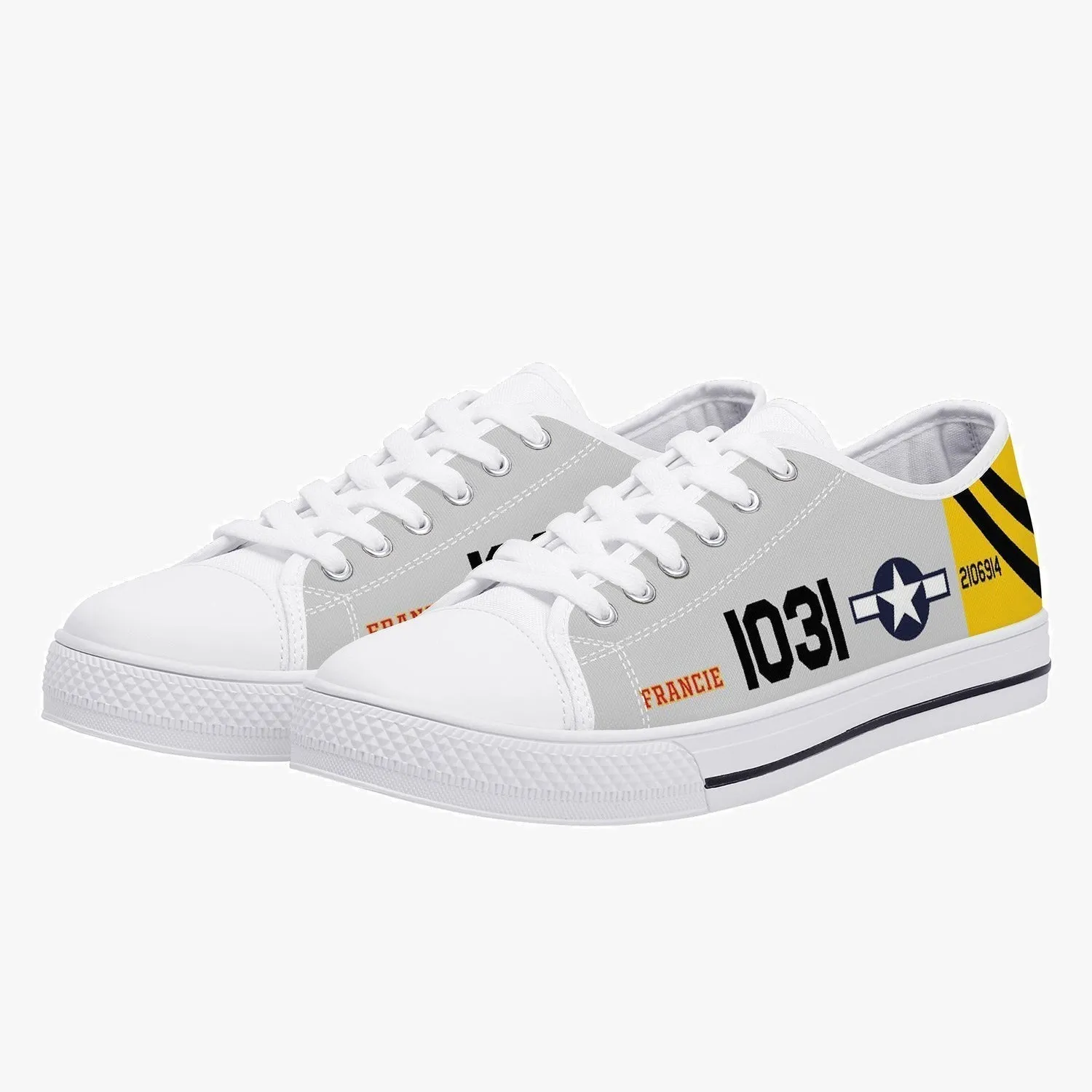P-51 "Francie" Low Top Canvas Shoes