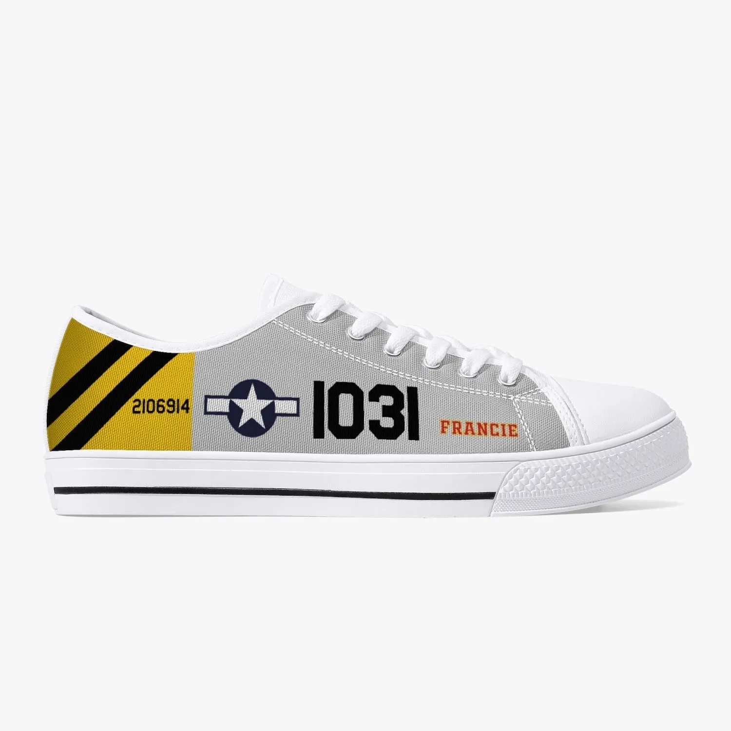 P-51 "Francie" Low Top Canvas Shoes