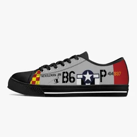 P-51 "Gentleman Jim" Low Top Canvas Shoes