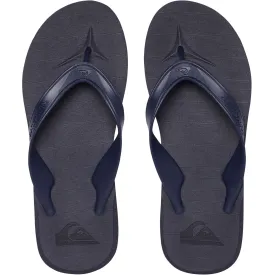 Quiksilver Mens Carver Deluxe Flip Flops - Blue