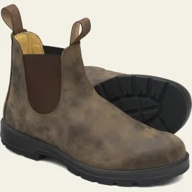 Retro Leather Ankle Chelsea Boots Casual