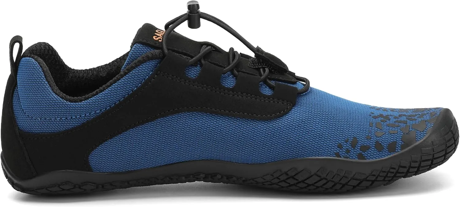 SAGUARO Men's Barefoot Shoes Wide Toe Box Minimalist Sneakers Water Shoe Active VII