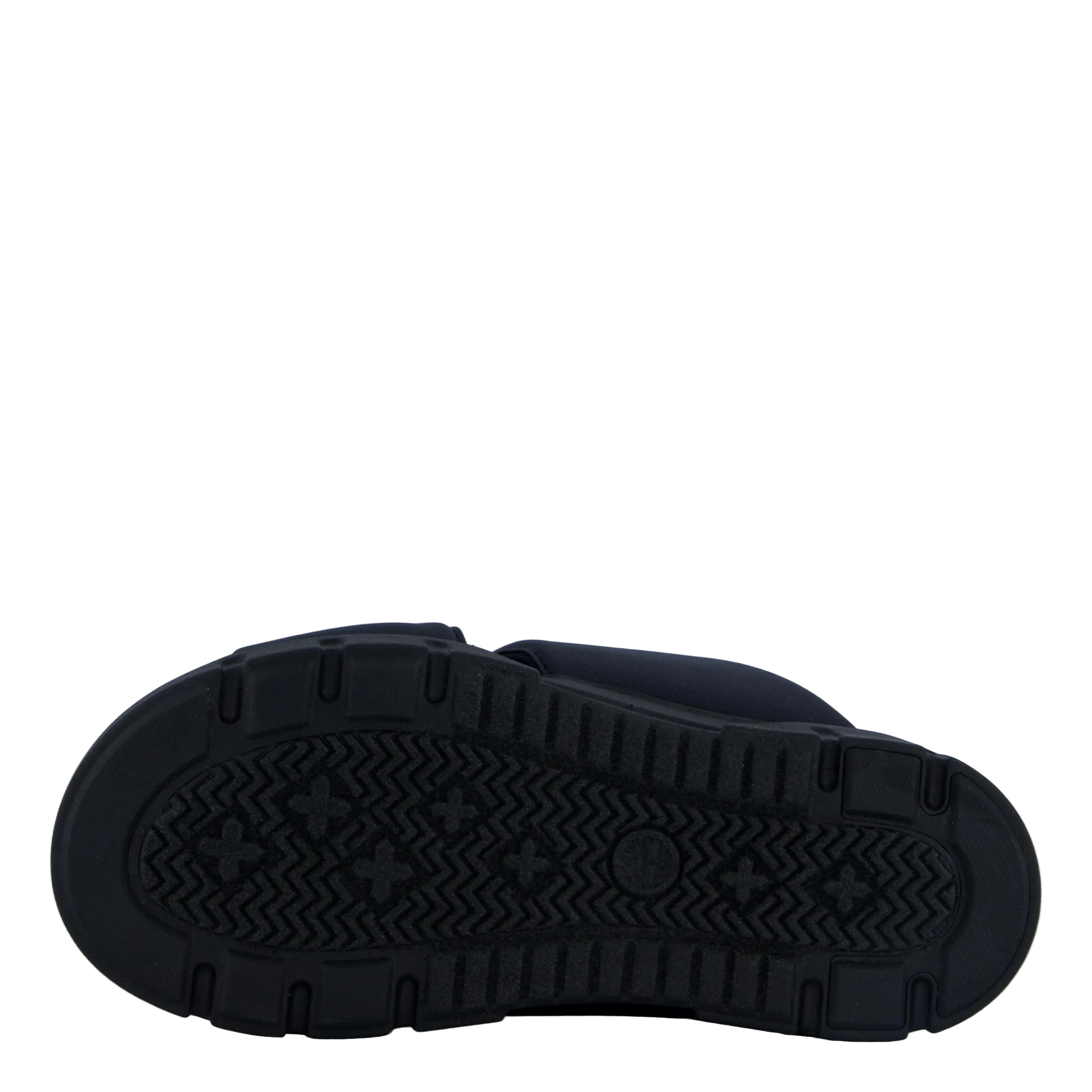 Slide Sandal Greyfield Blk Knit