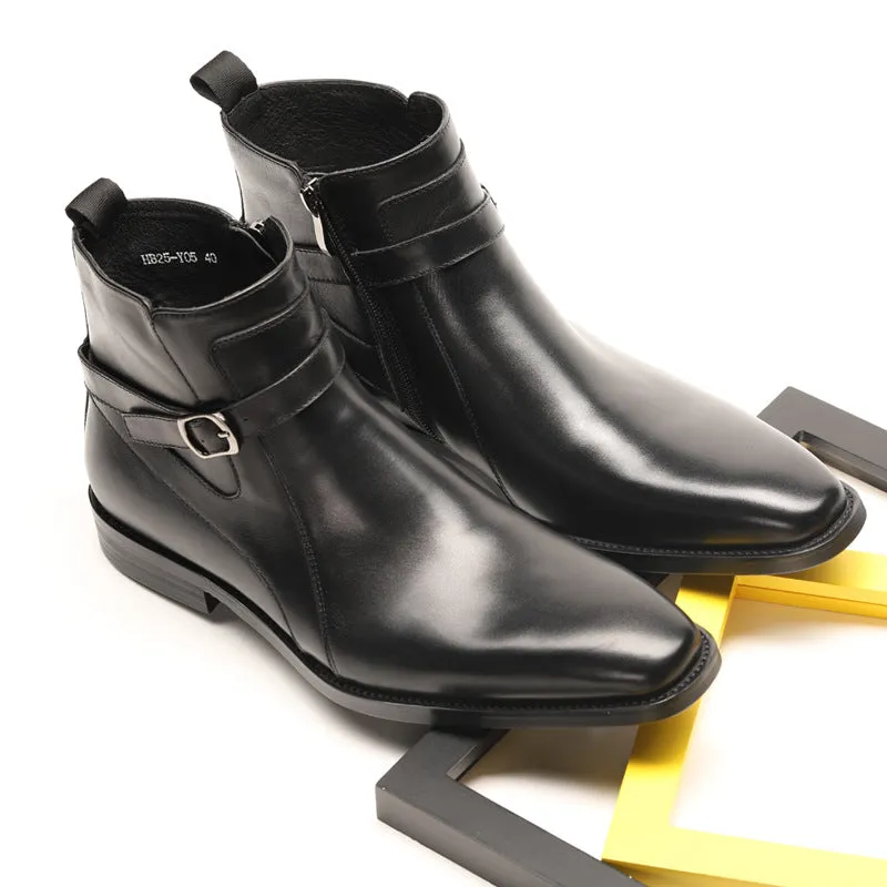 StormStride - British Leather Chelsea Boots by The Nevermore