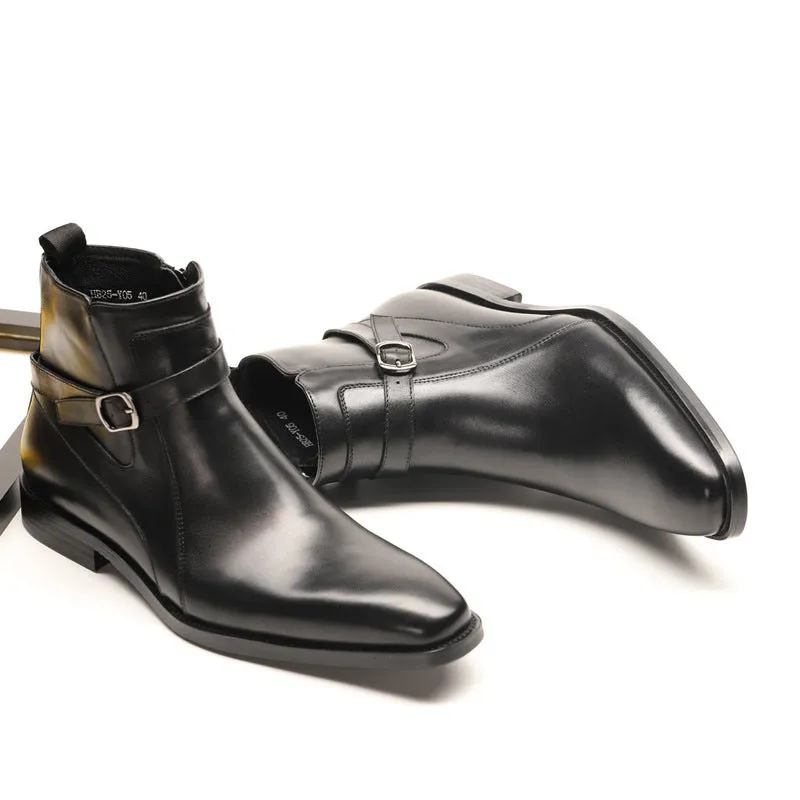 StormStride - British Leather Chelsea Boots by The Nevermore