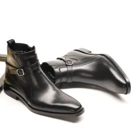 StormStride - British Leather Chelsea Boots by The Nevermore