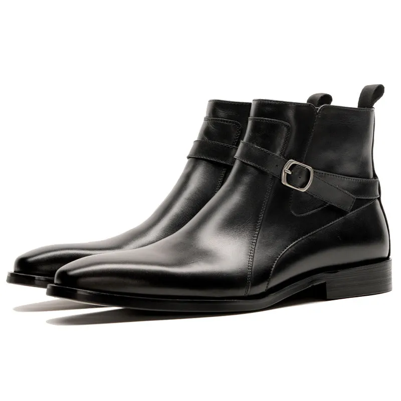 StormStride - British Leather Chelsea Boots by The Nevermore