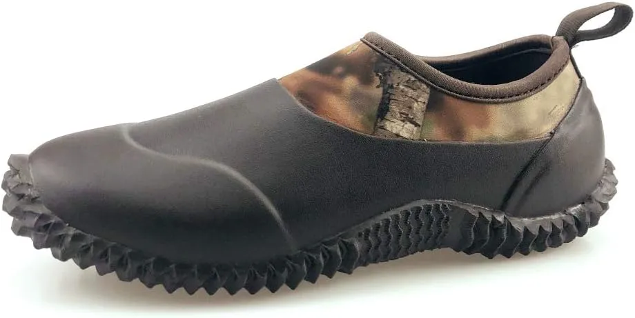 SYLPHID Men's Garden Shoes Women's Rain Shoe Waterproof Neoprene Camp Booties for Camping, Lawn Care, Gardening and Yard Work