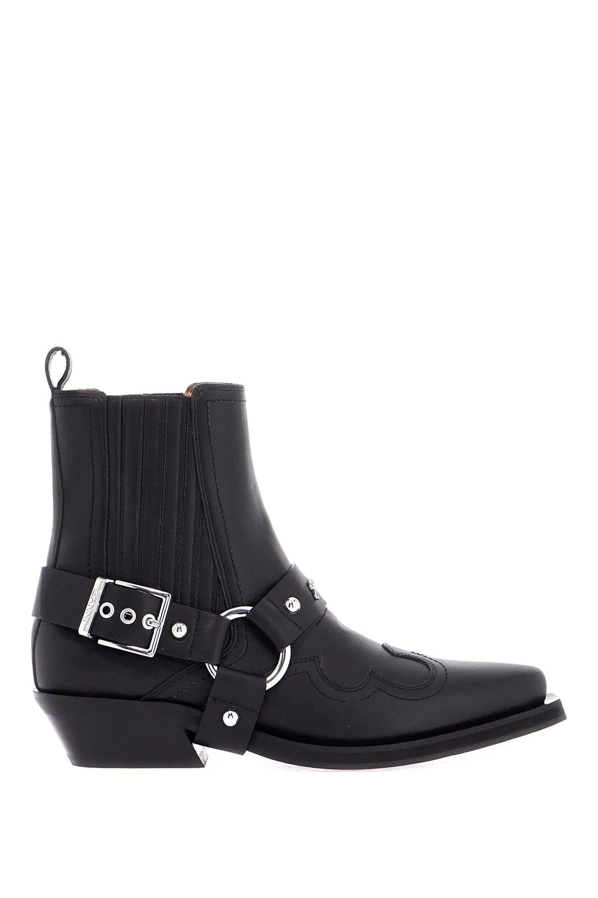 western chelsea ankle boots S2744 BLACK